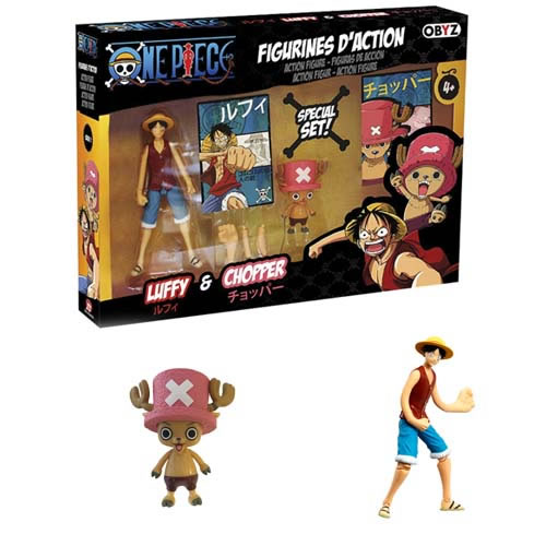 One Piece Figures - Luffy & Chopper 2-Pack