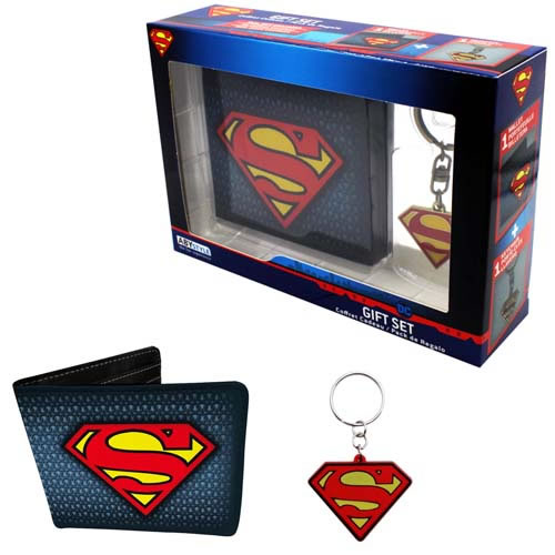 DC Comics Accessories - Superman - Wallet & Keyring