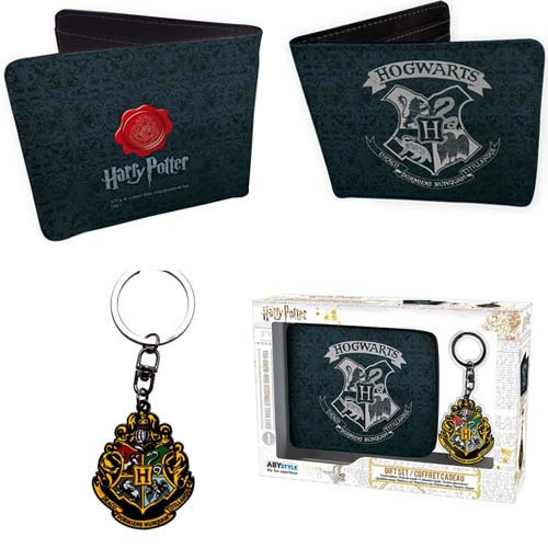 Harry Potter Accessories - Hogwarts Wallet & Keyring