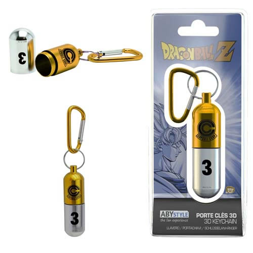 Keychains - Dragonball Z - Capsule (Yellow)