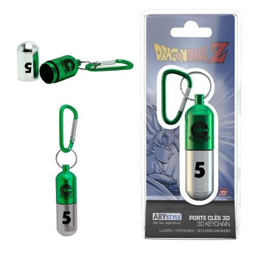 Keychains - Dragonball Z - Capsule (Green)