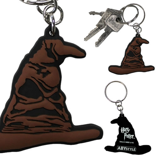 Keychains - Harry Potter - PVC Sorting Hat