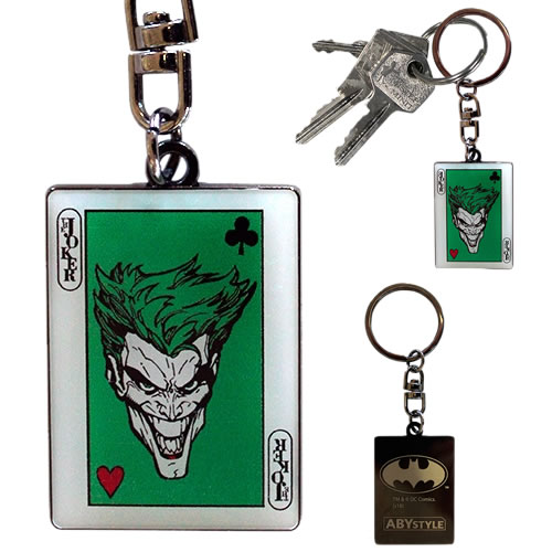 Keychains - DC Comic's - The Joker Card