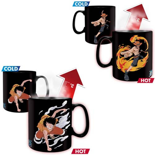 Drinkware - One Piece - Luffy & Ace Mug