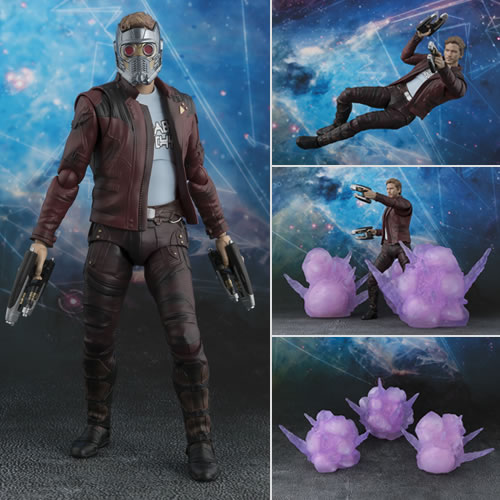 S.H.Figuarts Figures - Guardians Of The Galaxy 2 - Star-Lord w/ Explosion Effect