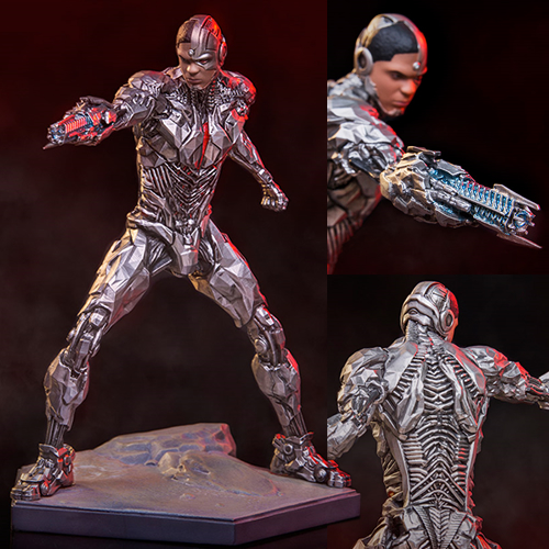 Iron Studios Art Scale 1/10 Statues - Justice League Movie - Cyborg