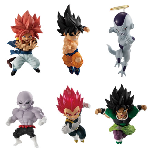 Dragon Ball Figures - 6pc DB Adverge Motion 3 - Dragon Ball Super Set