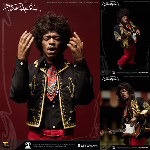 Ultimate Masterpiece Series Figures - 1/6 Scale Jimi Hendrix