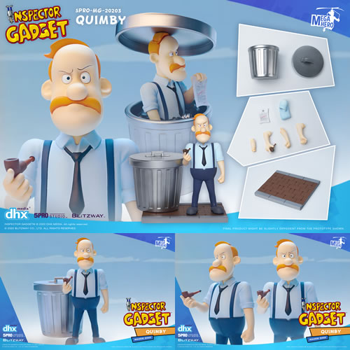 Megahero Figures - Inspector Gadget - 1/12 Scale Chief Quimby