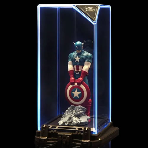 Super Hero Illuminate Gallery Figures - Marvel - Captain America