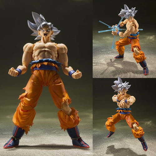 S.H.Figuarts Figures - Dragon Ball Super - Son Goku Ultra Instinct