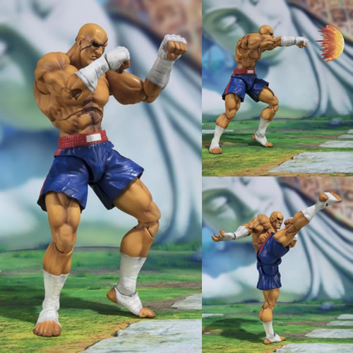 S.H.Figuarts Figures - Street Fighter V - Sagat