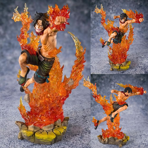 FiguartsZERO Figures - One Piece - Portgas D. Ace (Com Of The Whitebeard 2nd Division)