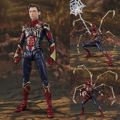 S.H.Figuarts Figures - AVN 4 Endgame Movie - Iron Spider (Final Battle Edition)