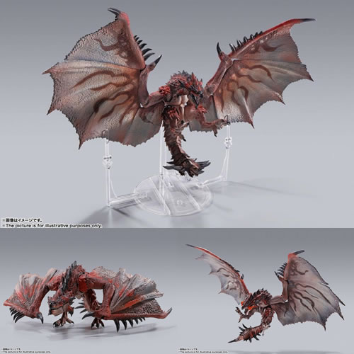 S.H. MonsterArts Figures - Monster Hunter - Rathalos