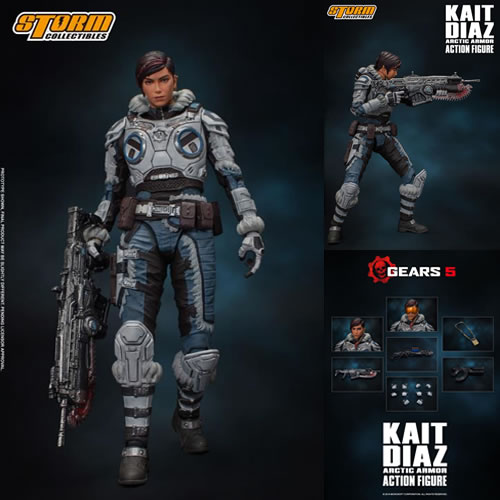 Gears Of War Figures - 1/12 Scale Kait Diaz