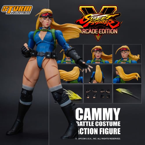 Street Fighter Figures - 1/12 Scale Cammy Battle Costume (Street Fighter V)