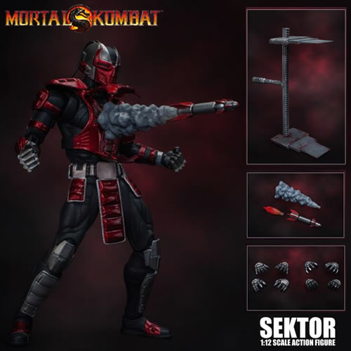 Mortal Kombat Figures - 1/12 Scale Sektor