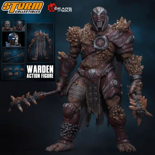 Gears Of War Figures - 1/12 Scale Warden