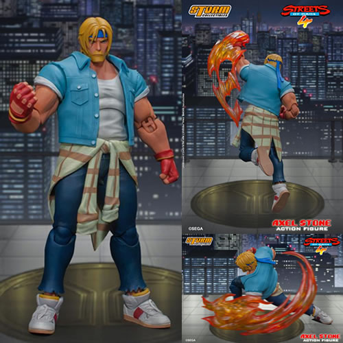 Streets Of Rage 4 Figures - 1/12 Scale Axel Stone