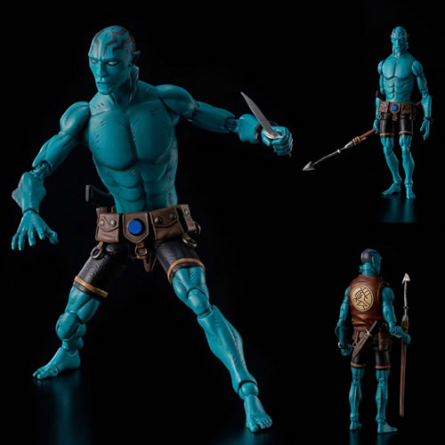 Hellboy Figures - 1/12 Scale Abe Sapien Standard Version