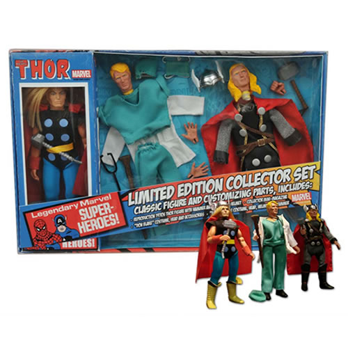 Marvel Cloth Retro Action Figure Set - Thor Limited Edition Box Set