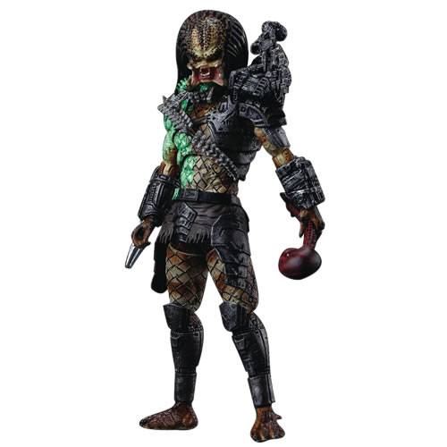 Predator Figures - 1/18 Scale Battle Damage Jungle Predator Exclusive