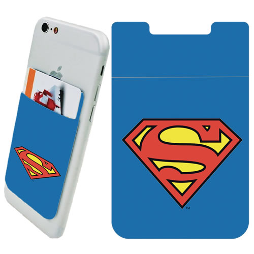 DC Comic's Accessories - Superman Logo Phone Card Holder