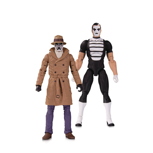 Doomsday Clock Figures - Rorschach & Mime 2-Pack