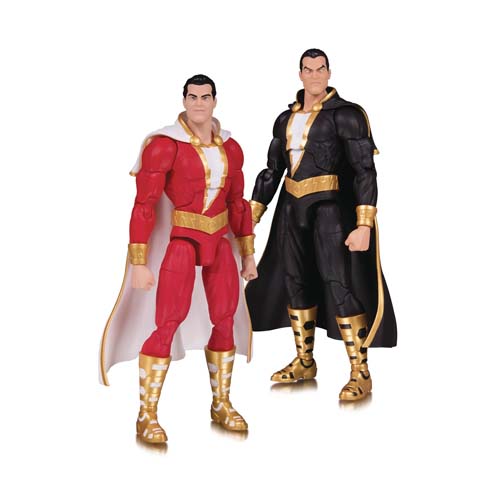 DC Essentials Figures - Shazam & Black Adam 2-PK