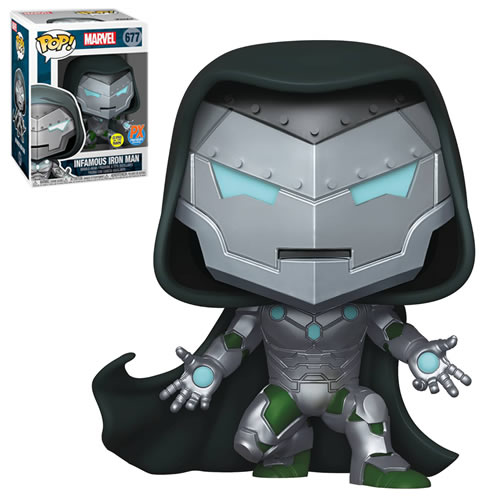 Pop! Marvel - Infamous Iron-Man (GITD) (Halloween ComicFest 2020 Exclusive)