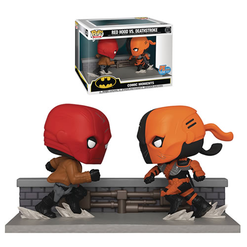 Pop! Comic Moments - DC - Red Hood Vs Deathstroke SDCC 2020 Exclusive