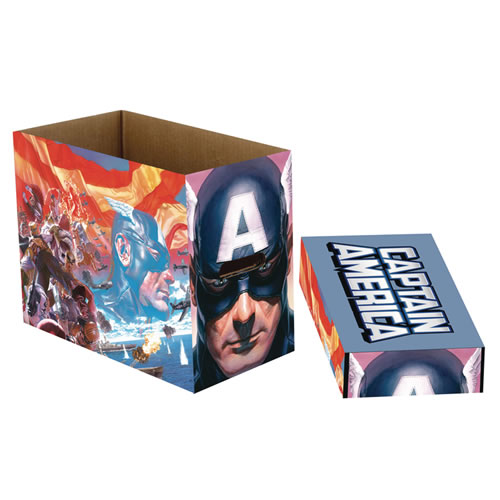 Comic Storage - Marvel - Captain America Short Box