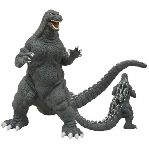 Godzilla Banks - Vinyl 1989 Figural Godzilla