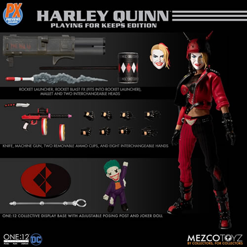 One:12 Collective Figures - DC Comics - Harley Quinn Playing For Keeps Exclusive Edition