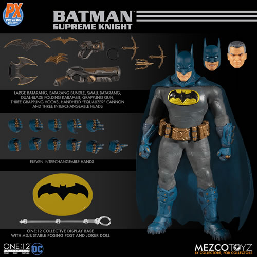 One:12 Collective Figures - DC - Supreme Knight: Batman Blue Exclusive Version