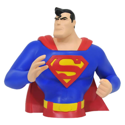 Banks - Superman Animated Series - Superman Bust Bank