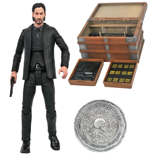 John Wick Select Figures - John Wick Deluxe Box Set