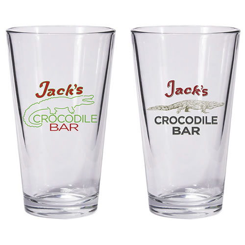 Drinkware - American Gods - Jack's Crocodile Bar Pint Glass 2-Pack