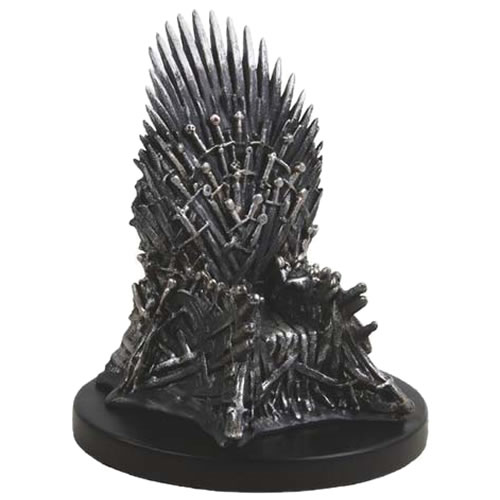 Game Of Thrones Statues - 4" Mini Iron Throne Replica Statue