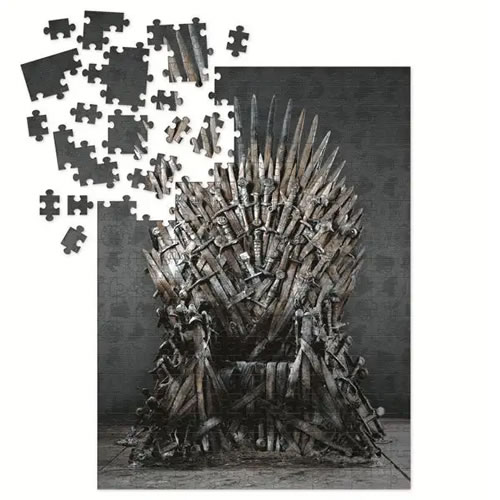 Puzzles - 1000 Pcs - Game Of Thrones - Iron Throne