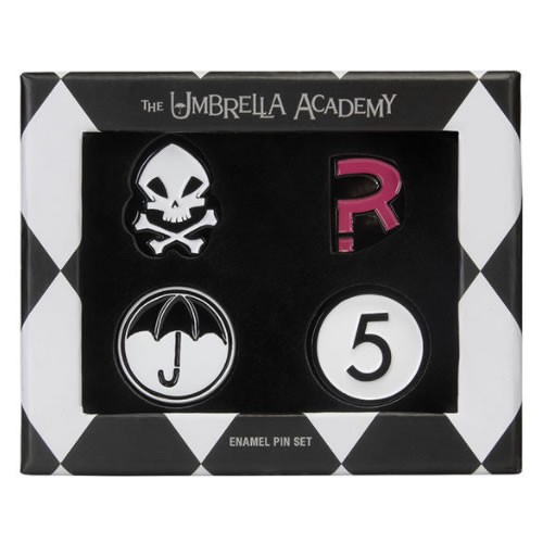 Pins & Buttons - Umbrella Academy - Assorted Enamel Pin 4-Pack