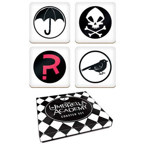 Coasters - Umbrella Academy - Assorted 4-Pack