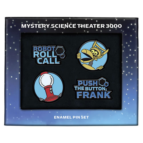 Pins & Buttons - Mystery Science Theater 3000 - Enamel Pin 4-Pack