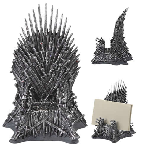 Game Of Thrones Accessories - Iron Throne Business Card Holder