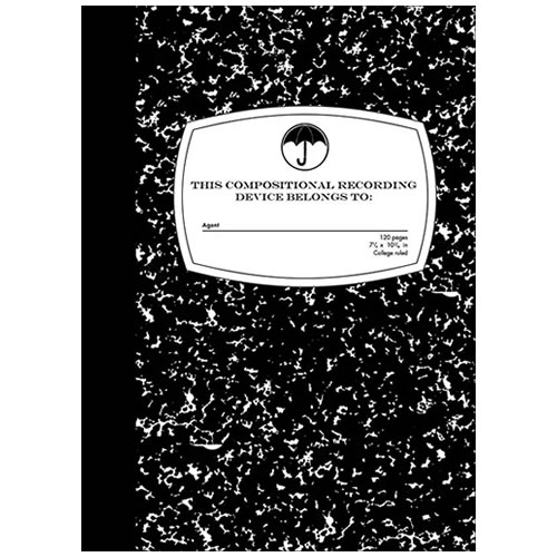 Stationary - The Umbrella Academy - Composition Notebook