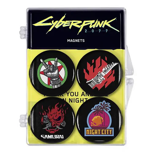 Magnets - Cyberpunk 2077 - Magnet 4-Pack #1