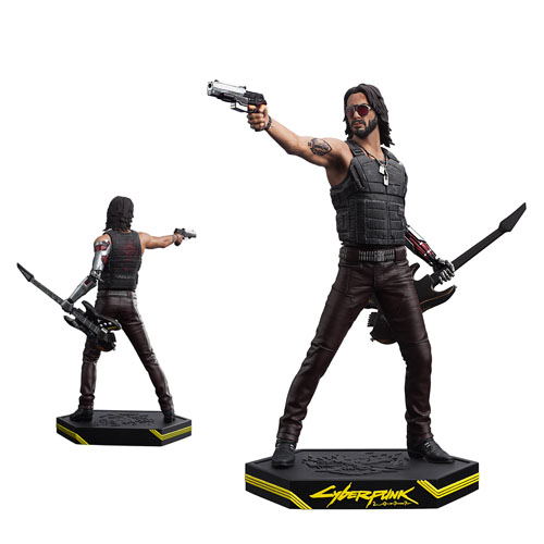 Cyberpunk 2077 Statues - Johnny Silverhand