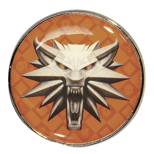 Pins & Buttons - The Witcher 3 Wild Hunt - School Of The Wolf Pin