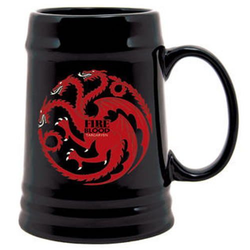 Drinkware - Game of Thrones - House Targaryen Sigil Stein